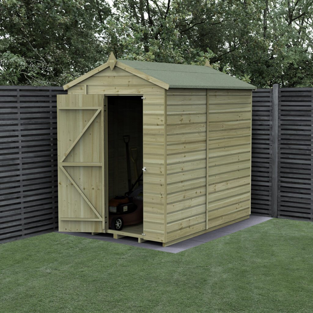 Beckwood 5×7 Apex Shed – No Windows with Installation 5013053201428 2